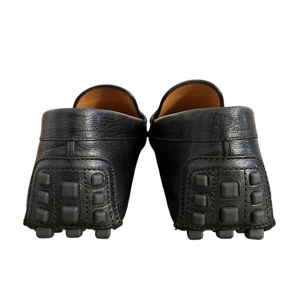 GUCCI Horsebit Moccasin Quentin Driving Loafers Black Men\'s Size G12 US 12.5 NEW main image 6